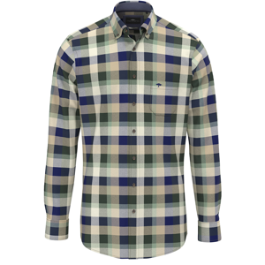 Fynch-Hatton Square Flannel Check Shirt